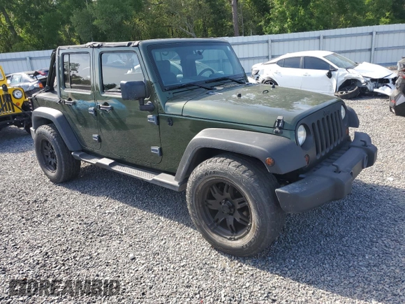 2008 Jeep Wrangler Unlimited X with VIN 1J4GB39108L608465, listed as a Copart auction lot 50949015 with 103,205 mi miles and Salvage Title. Bid and sale history available at DreamBid. Image 4.
