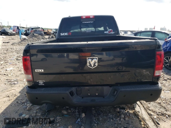 2020 Ram 1500 SLT with VIN 1C6RR6TT1LS111081, listed as a Copart auction lot 54366545 with 114,160 mi miles and Salvage title. Bid and sale history available at DreamBid. Image 6.