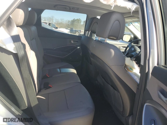 2018 Hyundai Santa Fe Sport 2.4L with VIN 5XYZU3LB9JG556166, listed as a Copart auction lot 46891815 with 76,535 mi miles and Salvage Title. Bid and sale history available at carsss.com. Image 10.