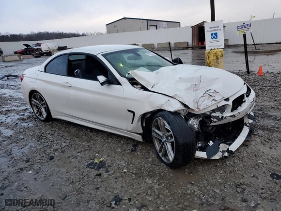 2018 BMW 4 Series 430i with VIN WBA4Z1C55JEC73475, listed as a Copart auction lot 87045074 with 69,457 mi miles and Salvage Title. Bid and sale history available at carsss.com. Image 4.