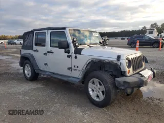 2008 Jeep Wrangler Unlimited X with VIN 1J4GB39138L517920, listed as a Copart auction lot 76541144 with 213,002 mi miles and Salvage Title. Bid and sale history available at DreamBid. Image 4.