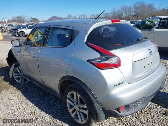 2016 Nissan Juke S with VIN JN8AF5MR1GT605294, listed as a IAAI auction lot 41402105 with 106,366 mi miles. Bid and sale history available at carsss.com. Image 3.
