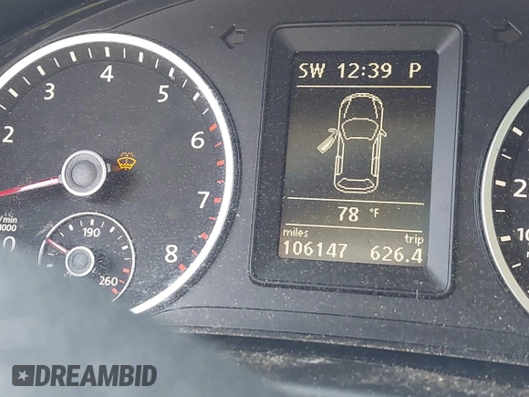 2010 Volkswagen Tiguan S with VIN WVGBV7AX1AW532415, listed as a IAAI auction lot 42561683 with 106,147 mi miles and . Bid and sale history available at DreamBid. Image 7.