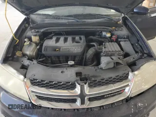 2013 Dodge Avenger SXT with VIN 1C3CDZCB3DN661912, listed as a Copart auction lot 55504475 with 131,151 mi miles and Salvage title. Bid and sale history available at DreamBid. Image 11.
