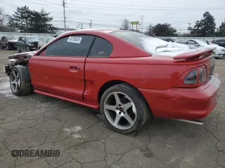 1996 Ford Mustang GT with VIN 1FALP42X9TF101569, listed as a Copart auction lot 45700545 with 119,083 mi miles and Salvage title. Bid and sale history available at DreamBid. Image 2.
