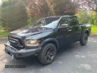 2021 Ram 1500 Warlock z VIN 1C6RR7LT9MS518556, wystawiony jako Copart lot #59443425 z przebiegiem 79 884 mil mil oraz Szkoda całkowita • Salvage title. Historia ofert i sprzedaży dostępna na DreamBid. Obrazek 2.