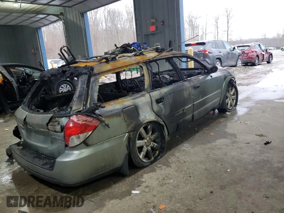 2009 Subaru Outback Special Edtn with VIN 4S4BP61C797336518, listed as a Copart auction lot 44786045 with 0 mi miles and Salvage Title. Bid and sale history available at carsss.com. Image 3.