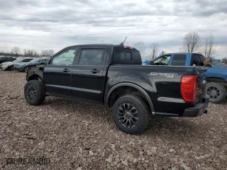 2019 Ford Ranger XL with VIN 1FTER4FH3KLA61019, listed as a Copart auction lot 53986625 with 51,639 mi miles and Salvage Title. Bid and sale history available at carsss.com. Image 2.