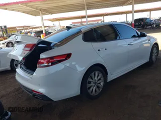 2018 Kia Optima LX with VIN 5XXGT4L38JG247009, listed as a IAAI auction lot 42081303 with 95,507 mi miles and . Bid and sale history available at carsss.com. Image 4.