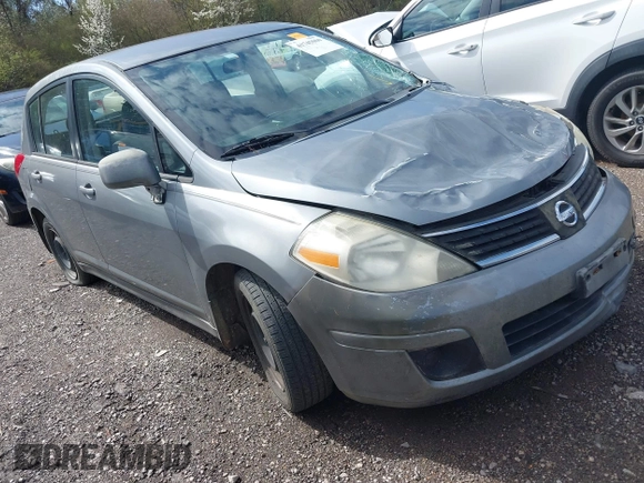 2007 Nissan Versa 1.8 S with VIN 3N1BC13E77L443629, listed as a IAAI auction lot 41745060 with 150,653 mi miles. Bid and sale history available at carsss.com. Image 1.