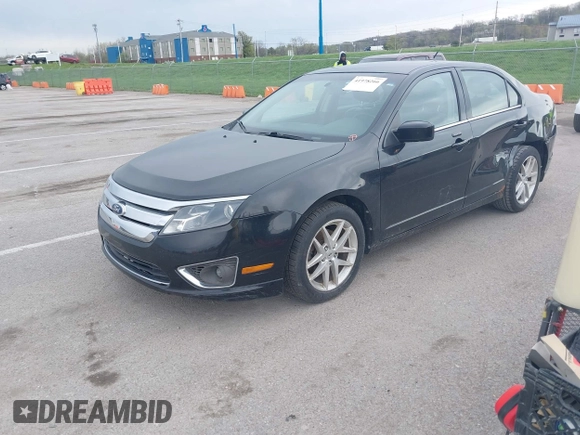 2011 Ford Fusion SEL with VIN 3FAHP0JG6BR331958, listed as a IAAI auction lot 41978266 with 158,982 mi miles. Bid and sale history available at carsss.com. Image 2.
