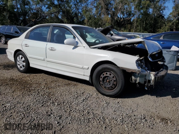 2003 Hyundai Sonata with VIN KMHWF25S53A762233, listed as a Copart auction lot 86619784 with 141,790 mi miles and Salvage Title. Bid and sale history available at carsss.com. Image 4.