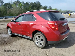2015 Chevrolet Equinox LTZ with VIN 1GNALDEK6FZ118319, listed as a Copart auction lot 50417405 with 124,244 mi miles and Salvage Title. Bid and sale history available at carsss.com. Image 2.
