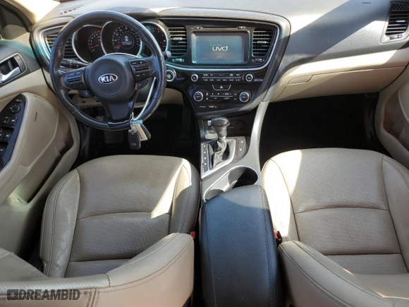 2014 Kia Optima EX with VIN 5XXGN4A73EG269568, listed as a Copart auction lot 52428865 with 173,076 mi miles and Clean Title. Bid and sale history available at carsss.com. Image 8.