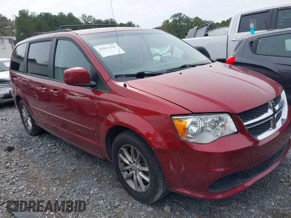 2015 Dodge Grand Caravan SXT with VIN 2C4RDGCG3FR566522, listed as a IAAI auction lot 41861262 with 169,443 mi miles and . Bid and sale history available at DreamBid. Image 1.