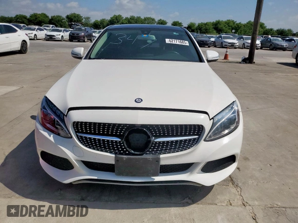 2016 Mercedes-Benz C 300 with VIN 55SWF4JB1GU167929, listed as a Copart auction lot 62171685 with 214,907 mi miles and Clean title. Bid and sale history available at DreamBid. Image 5.