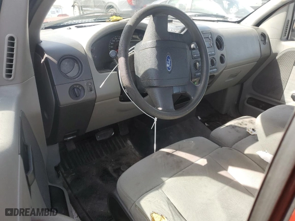2007 Ford F-150 XL with VIN 1FTRF12267KC36631, listed as a Copart auction lot 47516805 with 279,337 mi miles and Salvage Title. Bid and sale history available at carsss.com. Image 8.