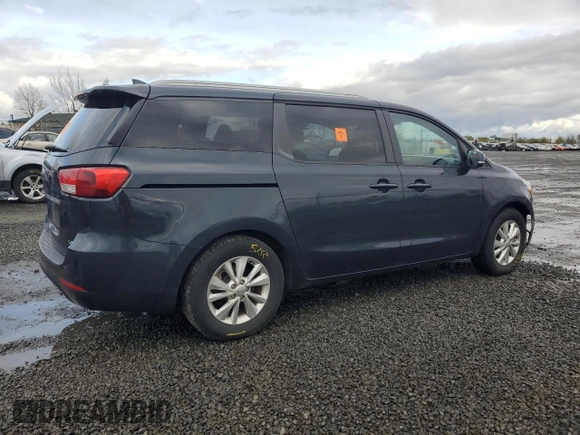 2015 Kia Sedona LX with VIN KNDMB5C19F6031606, listed as a Copart auction lot 51302835 with 96,356 mi miles and Salvage Title. Bid and sale history available at DreamBid. Image 3.