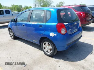 2009 Chevrolet Aveo 1LT with VIN KL1TD66E09B623036, listed as a IAAI auction lot 42099376 with 140,318 mi miles and . Bid and sale history available at DreamBid. Image 3.