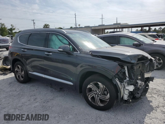 2022 Hyundai Santa Fe SEL with VIN 5NMS34AJ2NH401216, listed as a Copart auction lot 54031305 with 74,517 mi miles and Non Repairable. Bid and sale history available at DreamBid. Image 4.