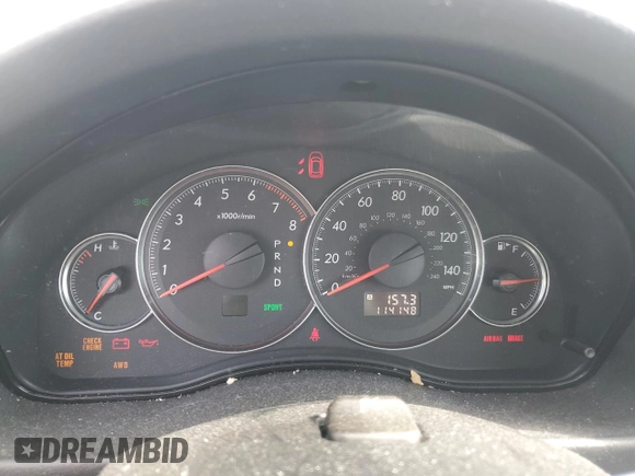 2008 Subaru Outback i with VIN 4S4BP61C687318932, listed as a Copart auction lot 61557575 with 114,148 mi miles and Non repairable. Bid and sale history available at DreamBid. Image 9.