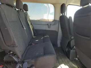 2018 Ford Transit Passenger XL with VIN 1FBZX2YM8JKB06129, listed as a Copart auction lot 76334434 with 41,550 mi miles and Salvage Title. Bid and sale history available at DreamBid. Image 11.