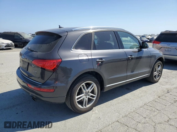 2016 Audi Q5 Premium Plus with VIN WA1L2AFP2GA005667, listed as a Copart auction lot 60166205 with 67,295 mi miles and Salvage title. Bid and sale history available at DreamBid. Image 3.