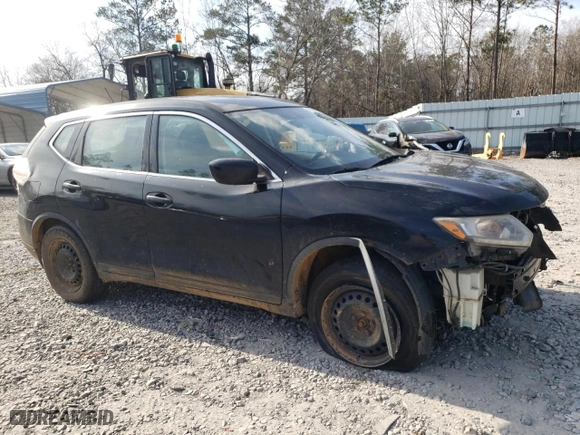 2016 Nissan Rogue SV with VIN KNMAT2MV5GP594325, listed as a Copart auction lot 47031955 with 104,882 mi miles and Salvage Title. Bid and sale history available at carsss.com. Image 4.