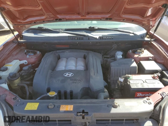 2005 Hyundai Santa Fe GLS with VIN KM8SC73D95U920289, listed as a Copart auction lot 72816834 with 120,879 mi miles and Salvage Title. Bid and sale history available at carsss.com. Image 13.