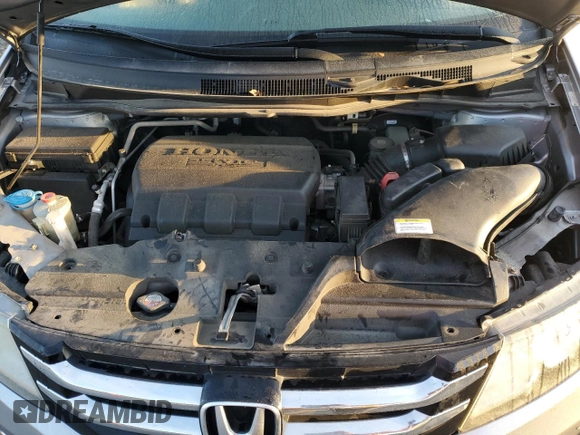 2016 Honda Odyssey Touring Elite with VIN 5FNRL5H92GB010748, listed as a Copart auction lot 48997425 with 145,251 mi miles and Salvage Title. Bid and sale history available at DreamBid. Image 12.