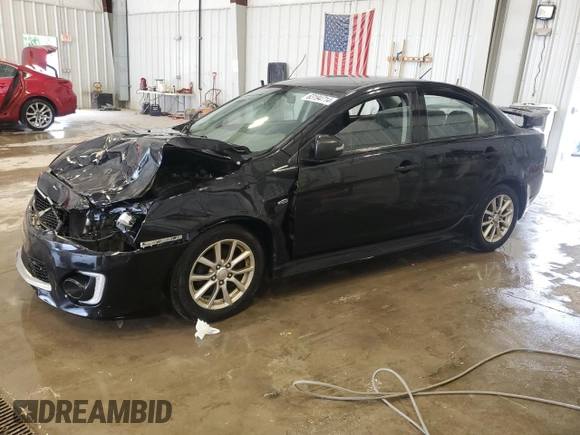 2016 Mitsubishi Lancer SE with VIN JA32V2FW4GU010548, listed as a Copart auction lot 63194714 with 178,218 mi miles and Non Repairable. Bid and sale history available at carsss.com. Image 1.