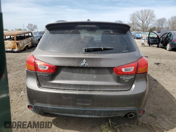 2016 Mitsubishi Outlander SEL with VIN JA4AR4AW4GZ051344, listed as a Copart auction lot 48569765 with 109,588 mi miles and Salvage title. Bid and sale history available at DreamBid. Image 6.