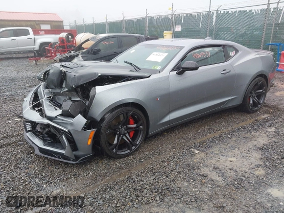 2023 Chevrolet Camaro LT1 with VIN 1G1FF1R77P0132786, listed as a IAAI auction lot 41864537 with 4,643 mi miles and . Bid and sale history available at DreamBid. Image 2.