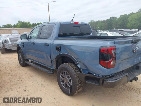 2024 Ford Ranger XLT z VIN 1FTER4GH6RLE43313, wystawiony jako IAAI lot #42315477 z przebiegiem 7 175 mil mil oraz . Historia ofert i sprzedaży dostępna na DreamBid. Obrazek 3.