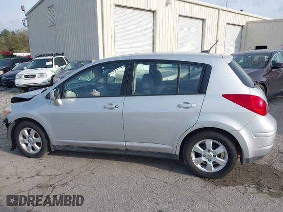2007 Nissan Versa 1.8 S with VIN 3N1BC13E97L383742, listed as a IAAI auction lot 41724687 with 294,413 mi miles. Bid and sale history available at carsss.com. Image 14.