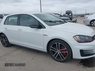 2017 Volkswagen Golf GTI S with VIN 3VW547AU4HM023548, listed as a IAAI auction lot 41534886 with 50,358 mi miles. Bid and sale history available at carsss.com. Image 13.