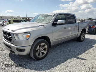 2019 Ram 1500 Big Horn/Lone Star with VIN 1C6RRFFG2KN753255, listed as a Copart auction lot 52512365 with 69,048 mi miles and Salvage Title. Bid and sale history available at carsss.com. Image 1.