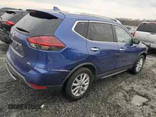 2020 Nissan Rogue SV with VIN KNMAT2MT0LP523946, listed as a Copart auction lot 47184445 with 41,940 mi miles and Salvage Title. Bid and sale history available at carsss.com. Image 3.