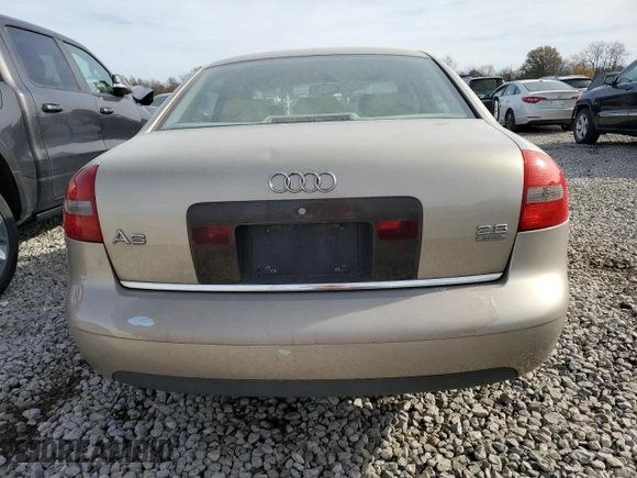 1999 Audi A6 with VIN WAUBA34B8XN090124, listed as a Copart auction lot 80491404 with 71,566 mi miles and Clean Title. Bid and sale history available at carsss.com. Image 6.