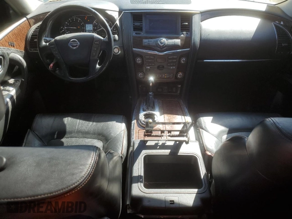 2020 Nissan Armada SV with VIN JN8AY2NDXLX017747, listed as a Copart auction lot 48585395 with 128,772 mi miles and Clean Title. Bid and sale history available at carsss.com. Image 8.