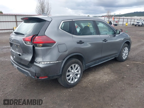 2020 Nissan Rogue S with VIN KNMAT2MV1LP527926, listed as a IAAI auction lot 41932135 with 86,994 mi miles. Bid and sale history available at carsss.com. Image 4.