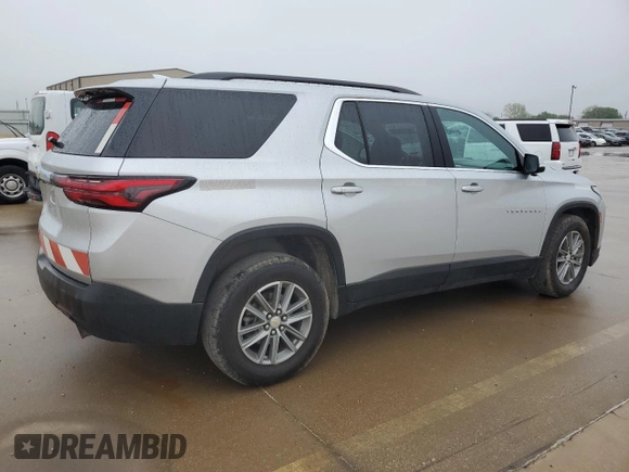 2022 Chevrolet Traverse LT Cloth with VIN 1GNEVMKW4NJ171794, listed as a Copart auction lot 51499765 with 396,683 mi miles and Clean Title. Bid and sale history available at carsss.com. Image 3.