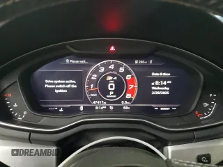2019 Audi S4 Prestige with VIN WAUC4AF44KA005990, listed as a Copart auction lot 46662125 with 47,417 mi miles and Salvage Title. Bid and sale history available at carsss.com. Image 9.