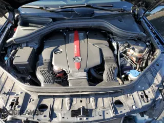 2017 Mercedes-Benz GLE 43 AMG with VIN 4JGDA6EB0HA943213, listed as a Copart auction lot 41664885 with 79,775 mi miles and Salvage title. Bid and sale history available at DreamBid. Image 12.