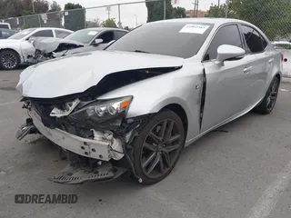 2014 Lexus IS 350 with VIN JTHBE1D26E5013355, listed as a IAAI auction lot 41862583 with 115,859 mi miles. Bid and sale history available at carsss.com. Image 2.