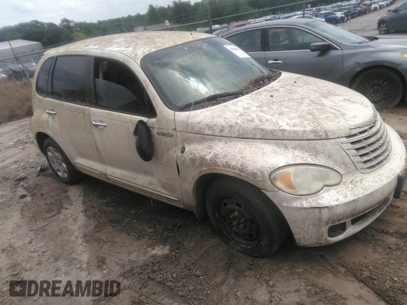 2006 Chrysler PT Cruiser Touring z VIN 3A4FY58BX6T331390, wystawiony jako IAAI lot #42286879 z przebiegiem Nie podano mil oraz . Historia ofert i sprzedaży dostępna na DreamBid. Obrazek 1.