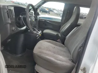 2014 Chevrolet Express Passenger LT with VIN 1GAZG1FG9E1108950, listed as a Copart auction lot 45370685 with 537,650 mi miles and Salvage title. Bid and sale history available at DreamBid. Image 7.
