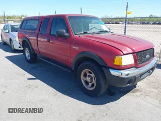 2001 Ford Ranger XL Fleet with VIN 1FTZR15E31PA53677, listed as a IAAI auction lot 41866649 with 121,968 mi miles. Bid and sale history available at carsss.com. Image 1.