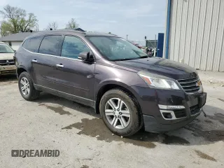 2015 Chevrolet Traverse LT with VIN 1GNKVGKDXFJ365993, listed as a Copart auction lot 51039925 with 172,386 mi miles and Salvage Title. Bid and sale history available at DreamBid. Image 4.