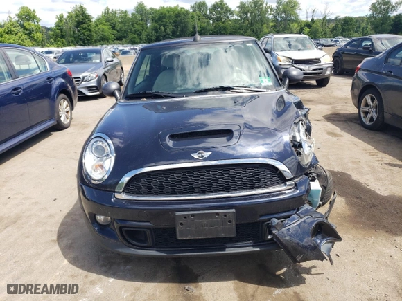 2012 MINI Cooper Convertible S with VIN WMWZP3C58CT550011, listed as a Copart auction lot 57512034 with 71,366 mi miles and Salvage Title. Bid and sale history available at carsss.com. Image 5.